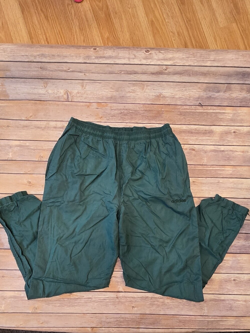 adidas Dark Green Men's Jogger Track Pants